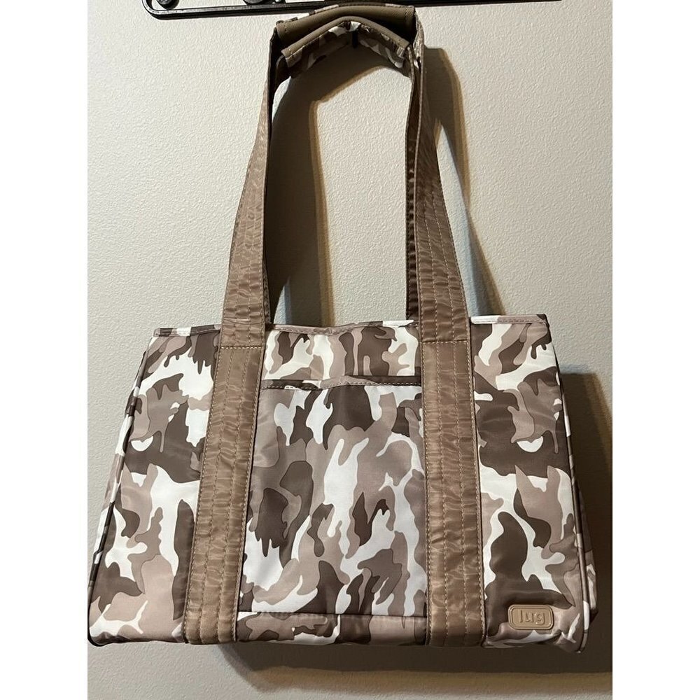 LUG Rover Mini Tote  NWT in Camo Taupe